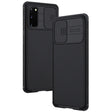 Калъф с Плъзгач за Камера за Samsung S20, Nillkin CamShield Case, Черен