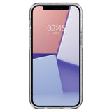 Противоударен Блестящ Калъф за iPhone 12 Mini, Spigen Liquid Crystal Glitter Quartz Case, Прозрачен (3)