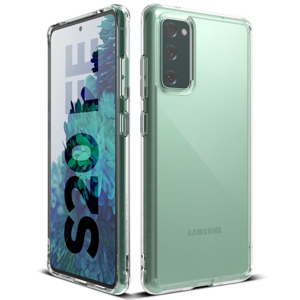 Противоударен Хибриден Калъф за Samsung S20 FE, Ringke Fusion Case, Прозрачен