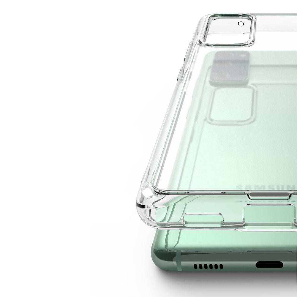 Противоударен Хибриден Калъф за Samsung S20 FE, Ringke Fusion Case, Прозрачен (4)
