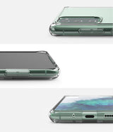 Противоударен Хибриден Калъф за Samsung S20 FE, Ringke Fusion Case, Прозрачен (3)