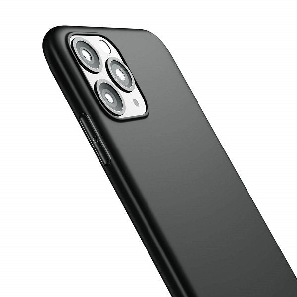 Тънък Матов Калъф за iPhone 12/Pro, Forcell Soft Case, Черен