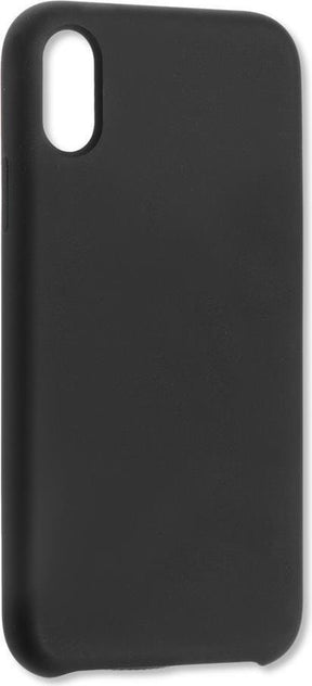 Силиконов Калъф за iPhone XS Max, 4Smarts Cupertino Case, Черен