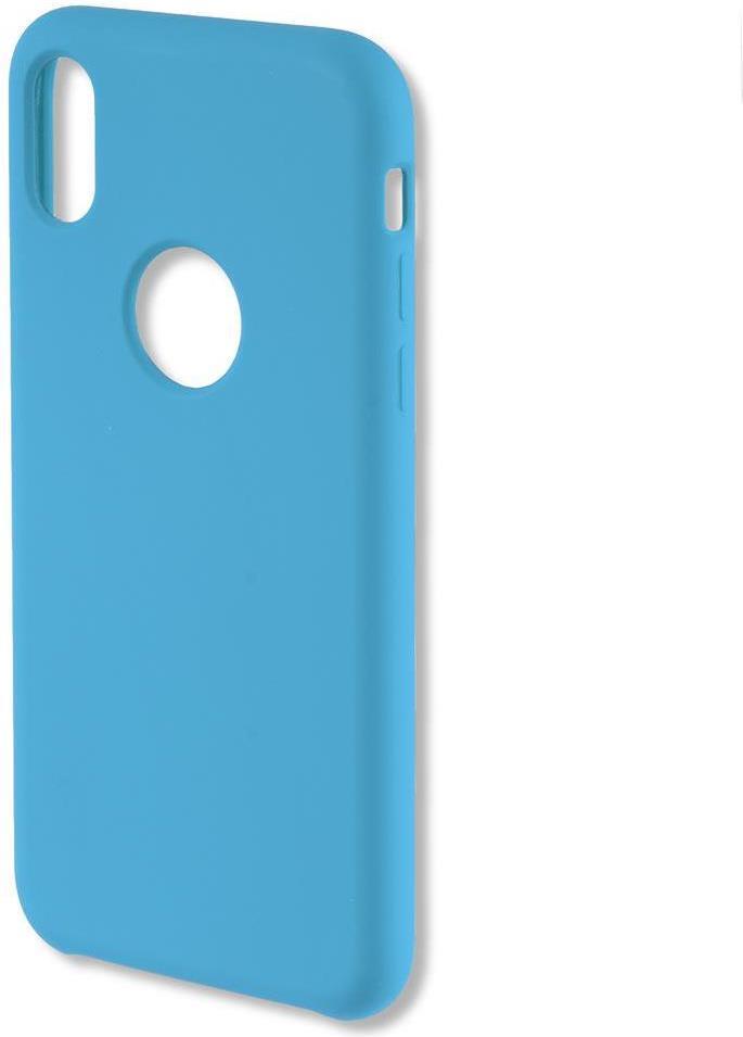 Силиконов Калъф за iPhone XS/X, 4Smarts Cupertino Case, Син
