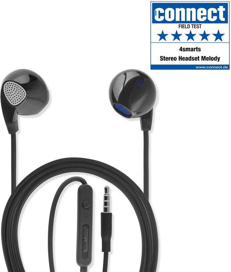 Слушалки, 4Smarts Handsfree Melody, Черен