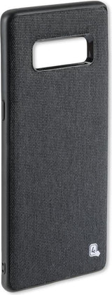 Калъф с Текстилен Ефект за Samsung Note 8, 4Smarts Car-Case, Черен (2)