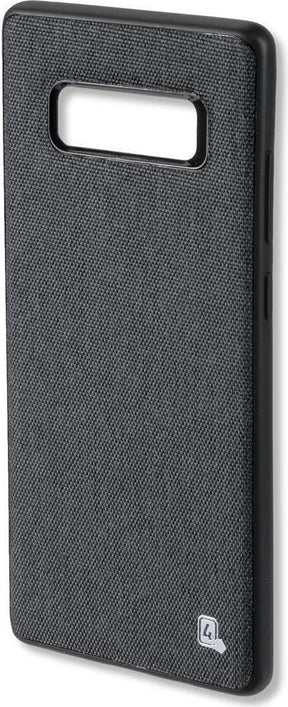 Калъф с Текстилен Ефект за Samsung Note 8, 4Smarts Car-Case, Черен