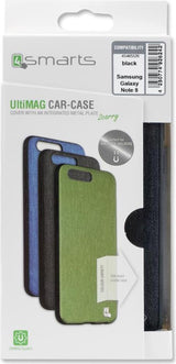 Калъф с Текстилен Ефект за Samsung Note 8, 4Smarts Car-Case, Черен (5)