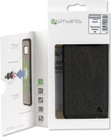 Калъф с Текстилен Ефект за Samsung S8, 4Smarts Car-Case, Черен (3)
