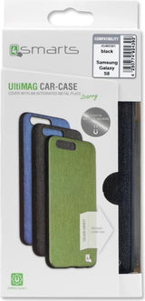 Калъф с Текстилен Ефект за Samsung S8, 4Smarts Car-Case, Черен (5)
