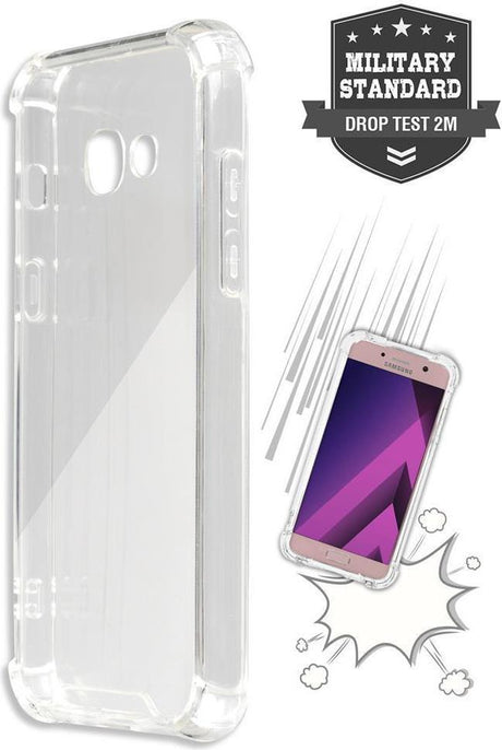 Противоударен Хибриден Калъф за Samsung A3 2017, 4Smarts Ibiza Case, Прозрачен