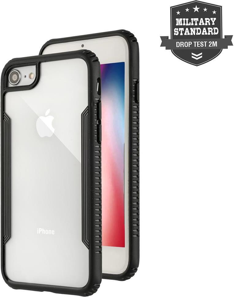 Противоударен Хибриден Калъф за iPhone SE 2022/2020 8/7, 4Smarts Trendline Knox Case, Прозрачен (5)
