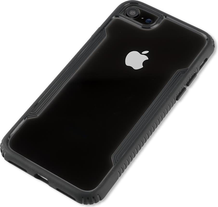 Противоударен Хибриден Калъф за iPhone SE 2022/2020 8/7, 4Smarts Trendline Knox Case, Прозрачен (3)