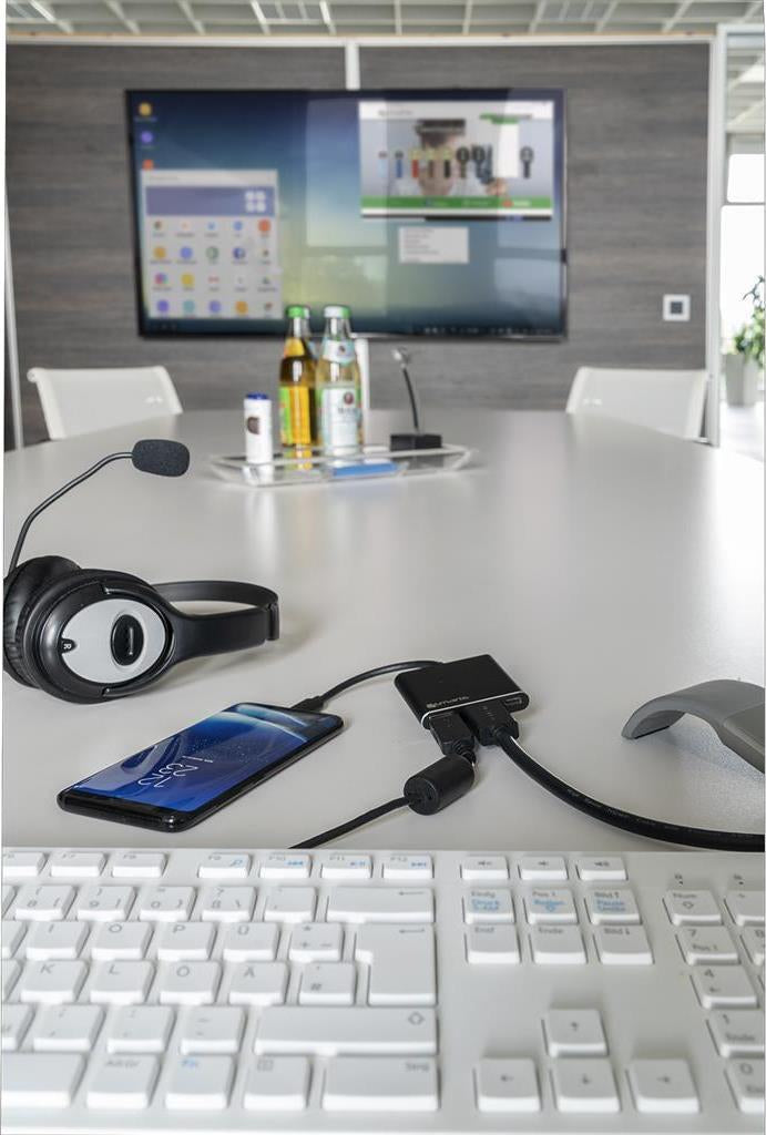 Адаптер с Десктоп Функция, 4Smarts Converter USB-C to HDMI Dex Station/ Easy Projection, Сив (2)