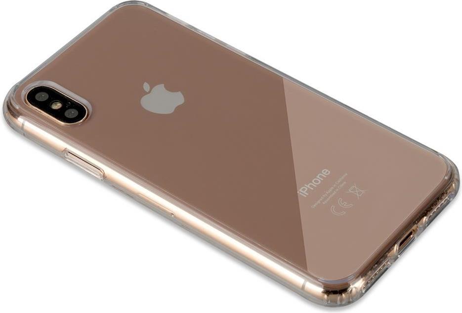 Противоударен Хибриден Калъф за iPhone XS/X, 4Smarts Trendline Case, Прозрачен (3)