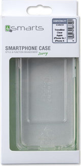 Противоударен Хибриден Калъф за iPhone 6/6s, 4Smarts Trendline Case, Прозрачен (5)