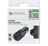 Зарядно за Кола, 4Smarts 12v Hybrid 3.1a, Сив (8)