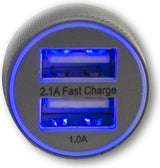 Зарядно за Кола, 4Smarts 12v Hybrid 3.1a, Сив (5)