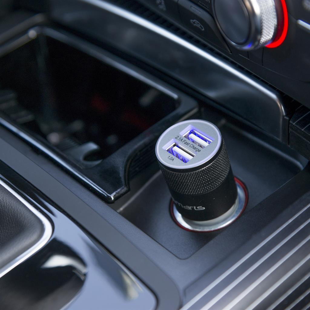 Зарядно за Кола, 4Smarts 12v Hybrid 3.1a, Сив (2)