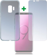 Калъф 360° за Samsung S9, 4Smarts Premium Set Case, Прозрачен (2)