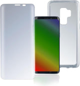 Калъф 360° за Samsung S8 Plus, 4Smarts Premium Set Case, Прозрачен (2)