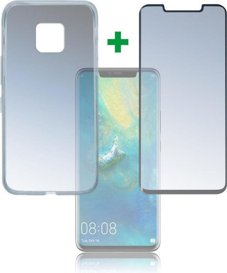 Калъф 360° за Huawei Mate 20 Pro, 4Smarts Premium Set Case, Прозрачен (2)