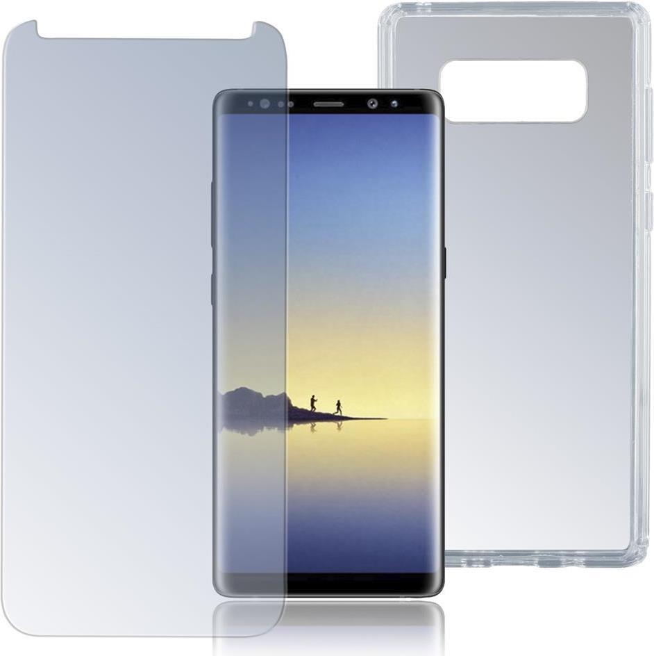 Калъф 360° за Samsung Note 8, 4Smarts Premium Set Case, Прозрачен (2)