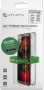Калъф 360° за iPhone XS Max, 4Smarts Premium Set Case, Прозрачен