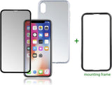 Калъф 360° за iPhone XR, 4Smarts Premium Set Case, Прозрачен (2)