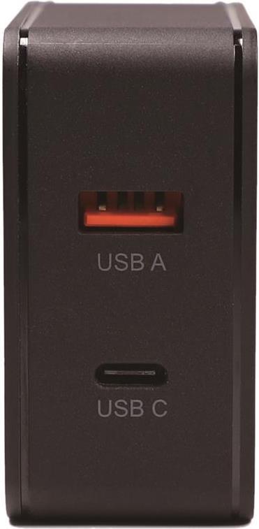 Бързо Зарядно за Macbook и iPad, 4Smarts 220v Set Voltplug Power Delivery 48w, Черен (2)