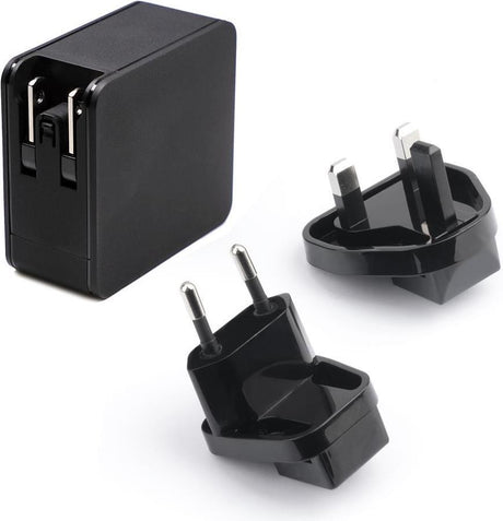 Бързо Зарядно за Macbook и iPad, 4Smarts 220v Set Voltplug Power Delivery 48w, Черен (4)