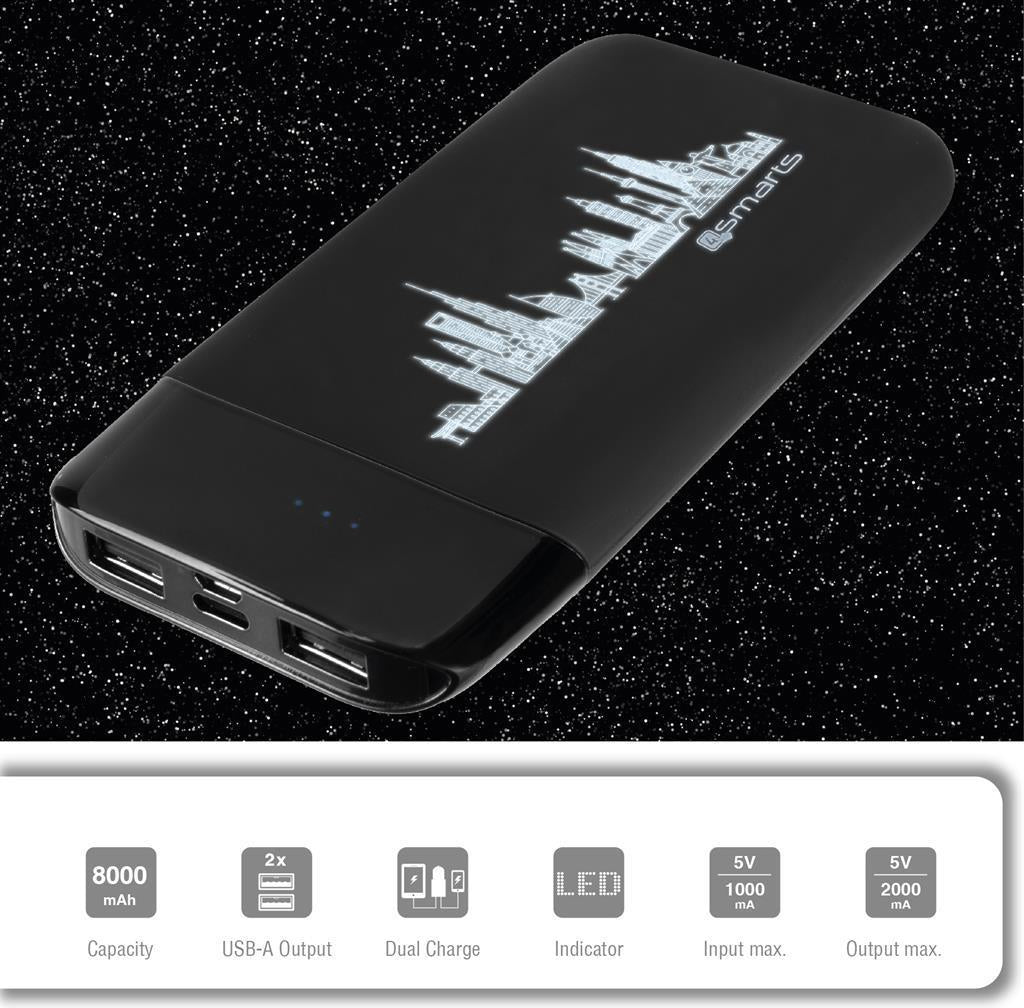 Външна Батерия за iPhone, 4Smarts Power Bank Lightning 8000mAh, Черен (4)