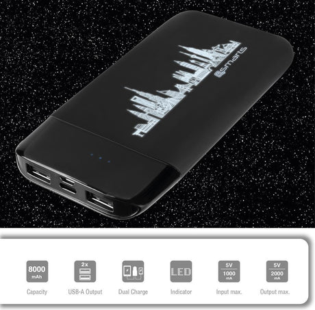 Външна Батерия за iPhone, 4Smarts Power Bank Lightning 8000mAh, Черен (4)