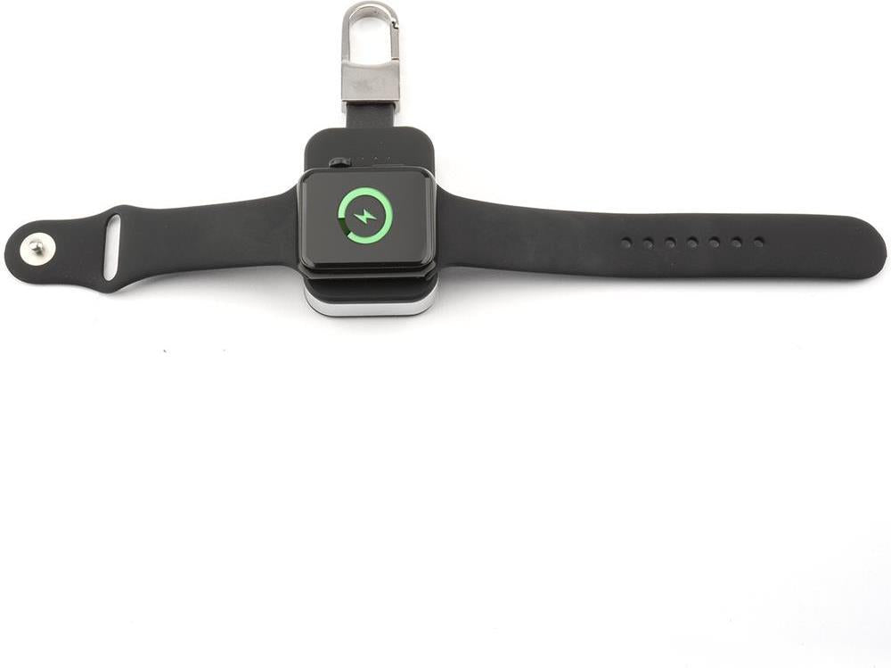 Външна Батерия с Безжично Зареждане за Apple Watch, 4Smarts Power Bank 950m Ah, Черен (4)