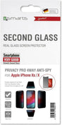 Anti-Spy Стъклен Протектор за iPhone 11 Pro/XS/X, 4Smarts 3D Privacy Pro Glass, Черен