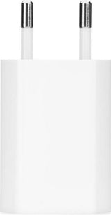 Оригинално Зарядно за iPhone, Apple 220v Charger 1a Md813/A1400, Бял (2)
