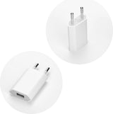 Оригинално Зарядно за iPhone, Apple 220v Charger 1a Md813/A1400, Бял (3)