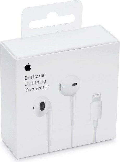 Оригинални Слушалки за iPhone Lightning, Apple Handsfree EarPods Mmtn2, Бял