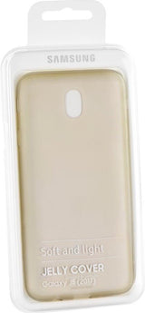 Оригинален Силиконов Калъф за Samsung J5 2017 Jelly Cover Case Ef-Aj530tfegww, Златист (3)
