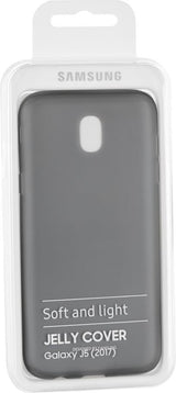 Оригинален Силиконов Калъф за Samsung J5 2017 Jelly Cover Case Ef-Aj530tbegww, Черен (3)