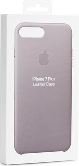 Оригинален Кожен Калъф за Apple iPhone 8/7 Plus, Leather Case Taupe, Кафяв (4)