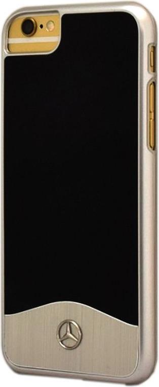 Луксозен Алуминиев Калъф за iPhone SE 2022/2020 8/7, Mercedes-Benz Aluminium Case, Черен/Сребрист (4)