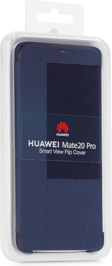 Оригинален Активен Калъф за Huawei Mate 20 Pro Smart View Book Case, Син (4)