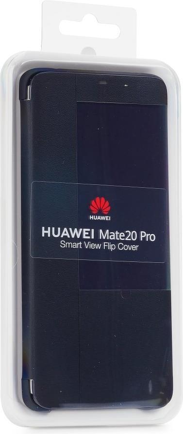 Оригинален Активен Калъф за Huawei Mate 20 Smart View Book Case, Черен (3)