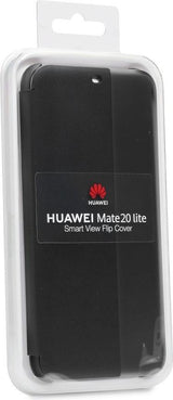 Оригинален Активен Калъф за Huawei Mate 20 Lite Smart View Book Case, Черен (3)