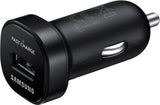 Оригинално Бързо Зарядно за Кола за Samsung S7, S6 12v Fast Charger Mini & micro USB EP-LN930BBE, Черен (3)