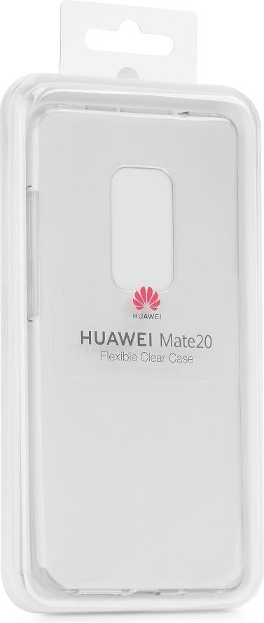 Оригинален Силиконов Калъф за Huawei Mate 20 Soft Flexible Case, Прозрачен (3)