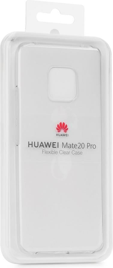 Оригинален Силиконов Калъф за Huawei Mate 20 Pro Soft TPU Case, Прозрачен (4)