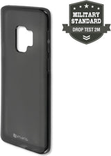 Противоударен Силиконов Калъф за Samsung S9 All, 4Smarts Airy-Shield Case, Черен