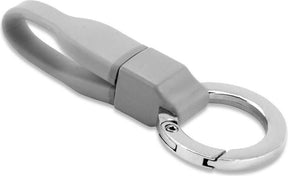USB Кабел Ключодържател (къс), 4Smarts micro-USB Keyring 0.1m, Сив